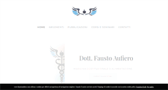 Desktop Screenshot of faustoaufiero.com