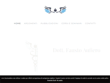 Tablet Screenshot of faustoaufiero.com